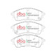Zavorne ploščice DBA DBA Brake Pads Street Performance, Front Axle DB2379SP | race-shop.si