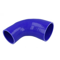 Silikonsko redukcijsko koleno RACES Basic 90° - 19mm (0,75") do 22mm (0,87")