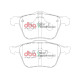 Zavorne ploščice DBA DBA Brake Pads Street Performance, Front Axle DB1658SP | race-shop.si