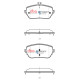 Zavorne ploščice DBA DBA Brake Pads Street Series, Front Axle DB15267SS | race-shop.si