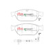 Zavorne ploščice DBA DBA Brake Pads Street Performance, Front Axle DB15262SP | race-shop.si
