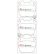 Zavorne ploščice DBA DBA Brake Pads Street Performance, Rear Axle DB15148SP | race-shop.si