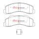 Zavorne ploščice DBA DBA Brake Pads Xtreme Performance, Front Axle DB15121XP | race-shop.si