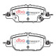 Zavorne ploščice DBA DBA Brake Pads Street Series Ceramic, Rear Axle DB15054SS | race-shop.si