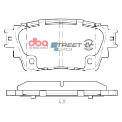 DBA Street Series EV Brake Pads DB15049SSEV