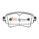 Zavorne ploščice DBA DBA Brake Pads Street Series Ceramic, Rear Axle DB15032SS | race-shop.si