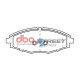 Zavorne ploščice DBA DBA Brake Pads Street Series Ceramic, Front Axle DB1368SS | race-shop.si