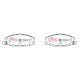 Zavorne ploščice DBA DBA Brake Pads Street Series Ceramic, Front Axle DB1116SS | race-shop.si