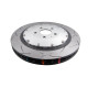 Zavorne ploščice DBA DBA 5000 series T3 Slotted Silver Hat DBA53912SLVS (2 pcs) | race-shop.si