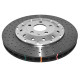 Zavorne ploščice DBA DBA 5000 series Crossed Drilled & Dimpled Silver Hat DBA52842SLVXD (2 pcs) | race-shop.si
