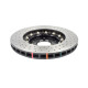 Zavorne ploščice DBA DBA 5000 series Crossed Drilled & Dimpled Black Hat DBA52472BLKXD (2 pcs) | race-shop.si
