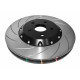 Zavorne ploščice DBA DBA 5000 series Slotted Black Hat Left Hand DBA52066BLKCSL | race-shop.si