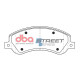 Zavorne ploščice DBA DBA Brake Pads Street Series Semi-metallic, Front Axle DB1915SS | race-shop.si