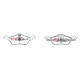 Zavorne ploščice DBA DBA Brake Pads Street Series Ceramic, Front Axle DB1860SS | race-shop.si