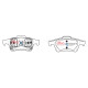 Zavorne ploščice DBA DBA Brake Pads Street Series Ceramic, Rear Axle DB1665SS | race-shop.si