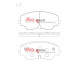 Zavorne ploščice DBA DBA Brake Pads Race Performance DB15271RP | race-shop.si