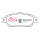 Zavorne ploščice DBA DBA Brake Pads Street Series Ceramic, Front Axle DB1519SS | race-shop.si