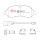 Zavorne ploščice DBA DBA Brake Pads Street Performance, Front Axle DB15113SP | race-shop.si