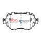 Zavorne ploščice DBA DBA Brake Pads Street Series Ceramic, Rear Axle DB15009SS | race-shop.si