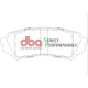 Zavorne ploščice DBA DBA Brake Pads Street Performance, Rear Axle DB1383SP | race-shop.si