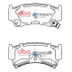 Zavorne ploščice DBA DBA Brake Pads Street Series Ceramic, Front Axle DB1302SS | race-shop.si