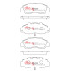 Zavorne ploščice DBA DBA Brake Pads Race Performance DB1206RP | race-shop.si