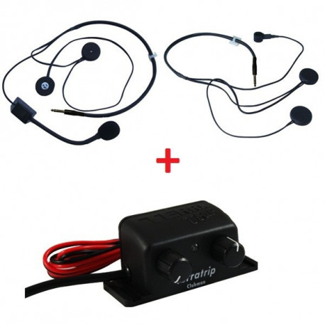 Intercom kompleti Intercom system set Terratrip Clubman + 2x headset kit | race-shop.si
