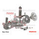 Whiteline nihajne palice in dodatna oprema Whiteline REV199.0018 DIFFERENTIAL MOUNT REAR BUSHING REAR | race-shop.si