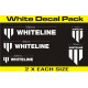 Whiteline nihajne palice in dodatna oprema Whiteline KWM004 Whiteline Decal Kits | race-shop.si