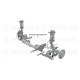 Whiteline nihajne palice in dodatna oprema Whiteline KCA435 Roll Centre/Bump Steer Correction Kit | race-shop.si