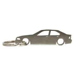 BMW 3 series E36 limousine stainless steel keychain