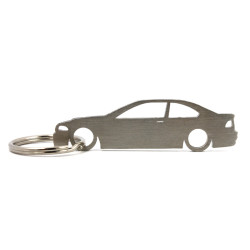 BMW 3 series E46 coupe stainless steel keychain