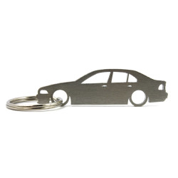BMW 5 series E39 limousine stainless steel keychain