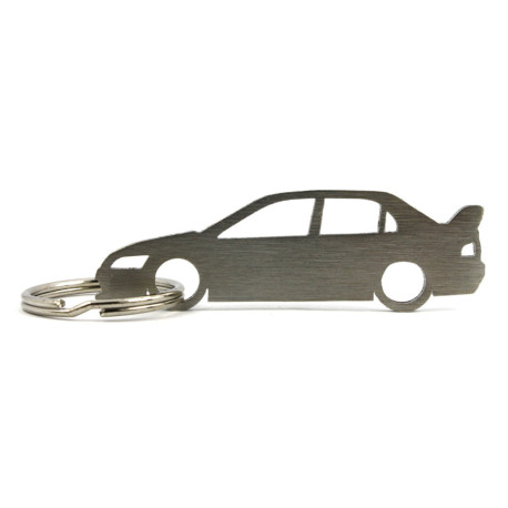Car-Shapes keychains Mitsubishi EVO IX stainless steel keychain | race-shop.si