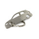 Car-Shapes keychains VW Volkswagen Golf MK7 3d stainless steel keychain | race-shop.si
