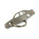 Car-Shapes keychains BMW 7 series E38 limousine stainless steel keychain | race-shop.si