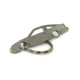 Car-Shapes keychains Nissan 180sx 200sx S13 stainless steel keychain | race-shop.si