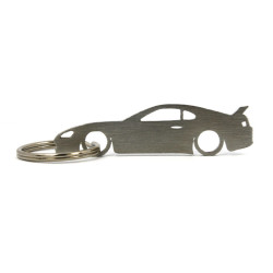 Toyota Supra MK4 stainless steel keychain