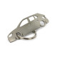 Car-Shapes keychains Skoda Fabia MK3 5d stainless steel keychain | race-shop.si