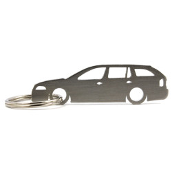 Skoda Octavia MK2 wagon stainless steel keychain