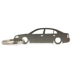 Skoda Superb MK1 limousine stainless steel keychain