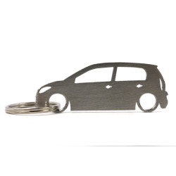 VW Volkswagen Up 5d stainless steel keychain