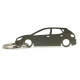 Car-Shapes keychains Seat Ibiza 6J 5d stainless steel keychain | race-shop.si