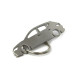 Car-Shapes keychains Seat Leon 5F 5d stainless steel keychain | race-shop.si