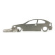 Car-Shapes keychains BMW 3 series E46 compact stainless steel keychain | race-shop.si