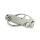 Car-Shapes keychains BMW 3 series E46 compact stainless steel keychain | race-shop.si