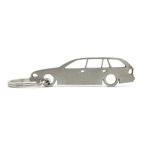Car-Shapes keychains BMW 5 series E39 wagon stainless steel keychain | race-shop.si