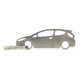 Car-Shapes keychains Ford Fiesta MK7 3d stainless steel keychain | race-shop.si