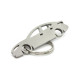 Car-Shapes keychains Mazda 3 BM sedan stainless steel keychain | race-shop.si