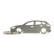 Car-Shapes keychains Mazda CX-3 stainless steel keychain | race-shop.si